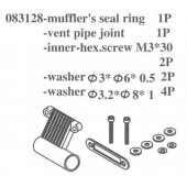 083128 Muffler's Seal Ring Set
