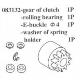 083132 Clutch Bell / Bearing / Washer / E-Clip