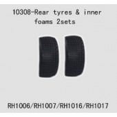 10308 Rear Tyre & Inner Foams