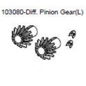 103080 Diff. Pinion Gear (L)