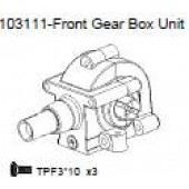 103111 Front Gear Box Unit + Philip Screw TPF3*10 x3 