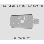 10321 Chassis Plate Rear Part