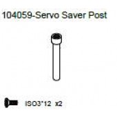 104059 Servo Saver Post + Philip Screw ISO3*12 x2