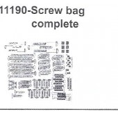 11190 Screw Bag Complete