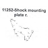 11252 Shocking Mounting Plate Rear