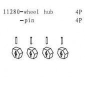 11280 Wheel Hub-Pin