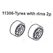 11306 Tires w/ Rims 2PCS
