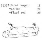 11307 (104046) Front Bumper Sponge w/ Fix