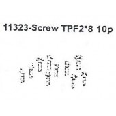 11323 Screw TPF2*8 10PCS
