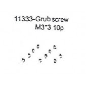 11333 Grub Screw M3*3 10PCS