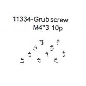 11334 Grub Screw M4*4 10PCS