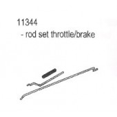 11344 Rod Set Throttle/Brake