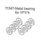 11347 Metal Bearing 6PCS 10x5x4