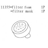 11355 Air Filter w/ Sponge
