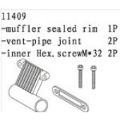 11409 Exhaust Sealed Rim / Exhaust Join / Cap Screw 