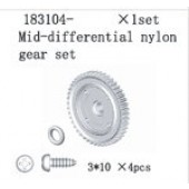 183104 Mid-Differential Nylon Gear Set