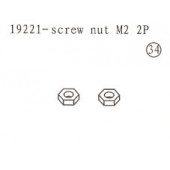19221 Screw Nut M2