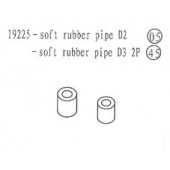 19225 Soft Robber Pipe D2 / D3