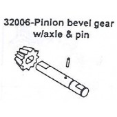 32006 Pinion Bevel Gear w/ Axle & Pin