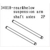 34018 Rear & Below Suspension Arm Shaft Axles