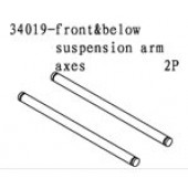 34019 Front & Below Suspension Arm Shaft Axles