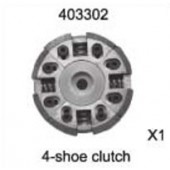 403302 CNC aluminum 4-shoe Clutch