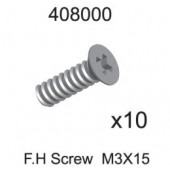 408000 F.H Screw M3*15