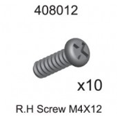 408012 R.H Screw M4*12