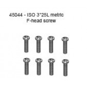45044 ISO 3*25L Metric F-head Screw