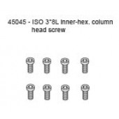 45045 ISO 3*8L Inner-hex. Column Head Screw