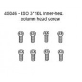 45046 ISO 3*10L Inner-hex. Column Head Screw