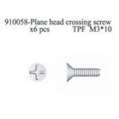 910058 Plane Head Crossing Screw M3*10