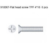 910067 Flat Head Screw TPF 4*16