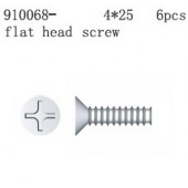 910068 Flat Head Philip Screw ISO 4*25