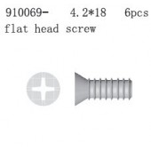 910069 Flat Head and Tail Mechanical Cross Screw 4.2*18