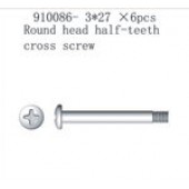 910086 Round Head Screw 3*27