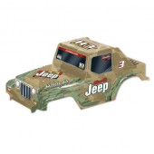 H33 1:10 Off Road Jeep Body- Khaki