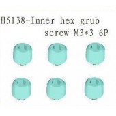 H5138 In. Hex Grub Screw M3*3