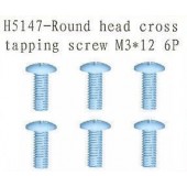 H5147 Round Head Cross Tapping Screw M3x12