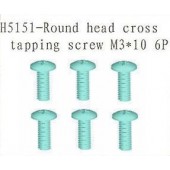 H5151 Round Head Cross Tapping Screw M3*10