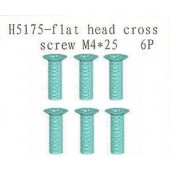 H5175 Flat Head Cross M4*25 