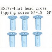 H5177 Flat Head Cross Tapping Screw M4*18