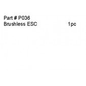 P036 Brushless ESC(30A)