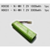 H0030 7.2V 1800mAH NI-MH battery
