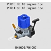 P0011 SH .18 Pullstart Engine w/glow plug