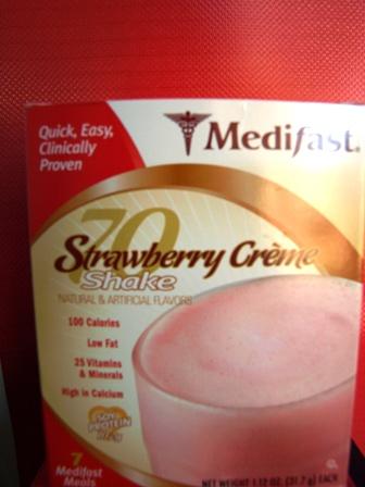 Medifast Strawberry Creme Shake