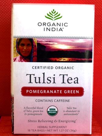 Tulsi Tea Pomegranate Organic Caffeine Free