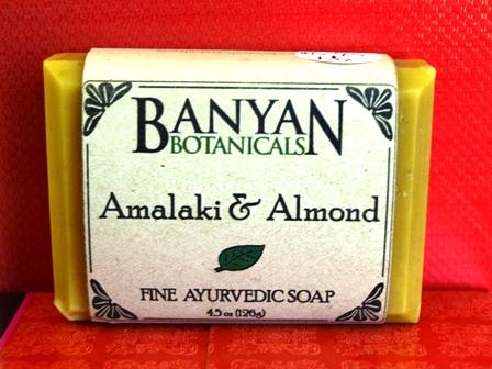 Banyan Botanicals Amalaki and Almond Soap