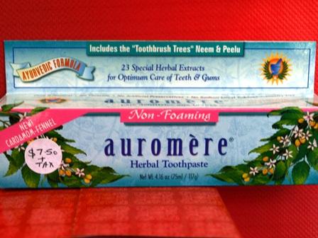 Auromere Non-Foaming Toothpaste