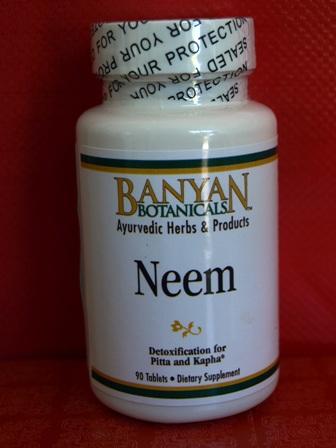 Banyan Pure Herb Neem tablets